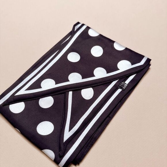 Polka Dot Scarf G31 - Picture 2 of 3